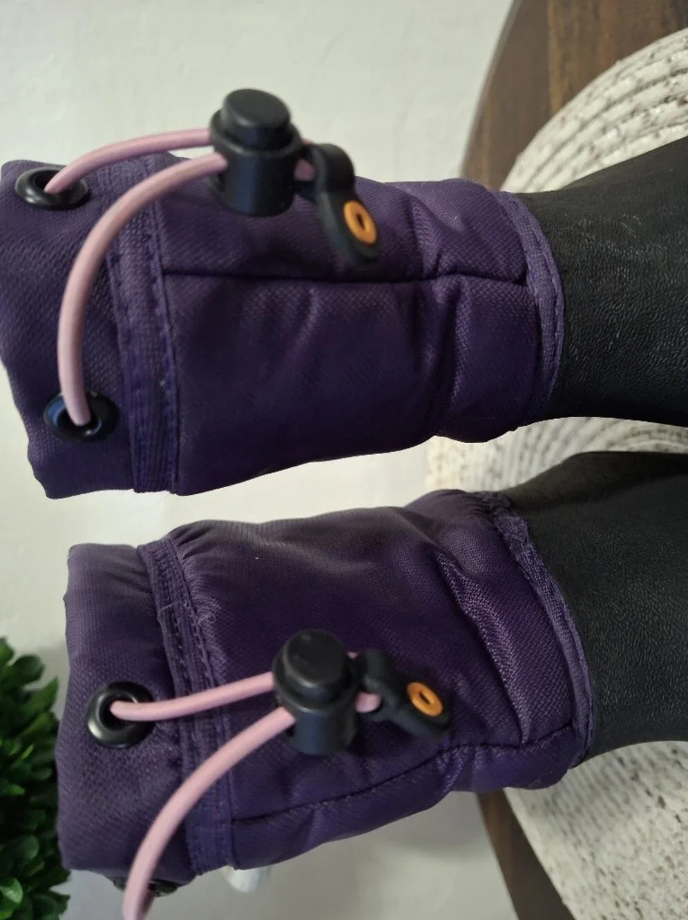 Kid's Bogs Purple Winter Snow Shell Boots